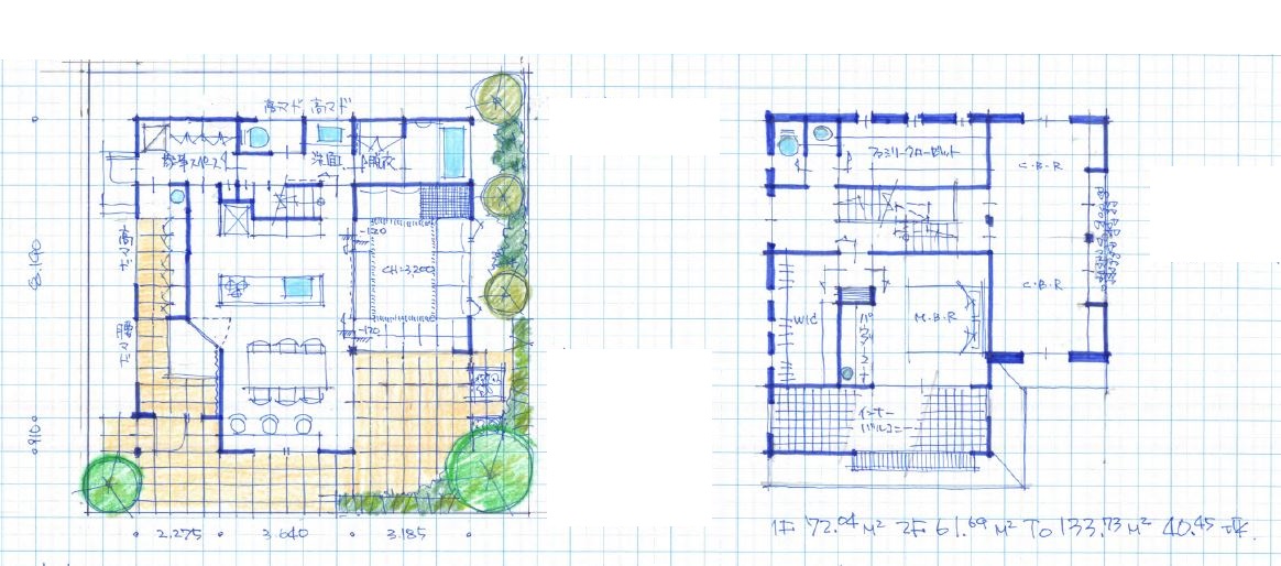 アイランドキッチンを家の中心に 内と外をつなぐ住まい アート建工