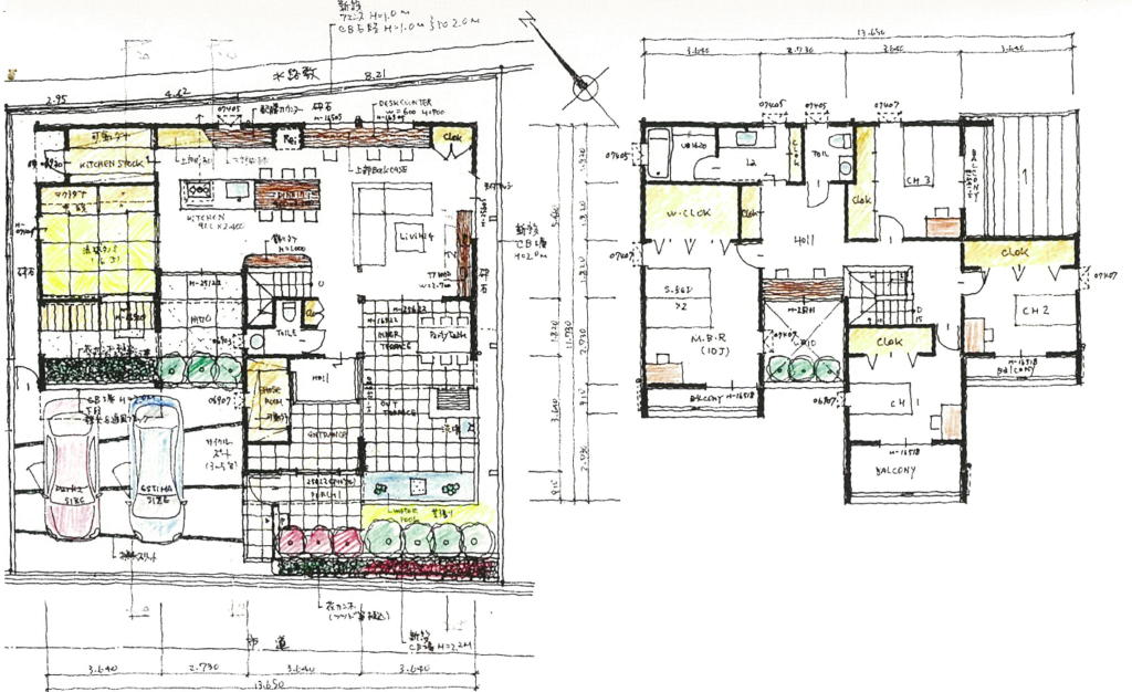 アウトドアリビングと一体化した住まい アート建工